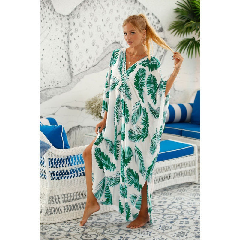 Marina Beach Kaftan Cover-Up