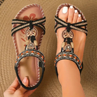 Élan Beaded Boho Sandals