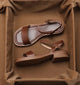 Veniz Italian Open-Toe Strap Sandal