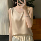 Jill Silky Satin Tank