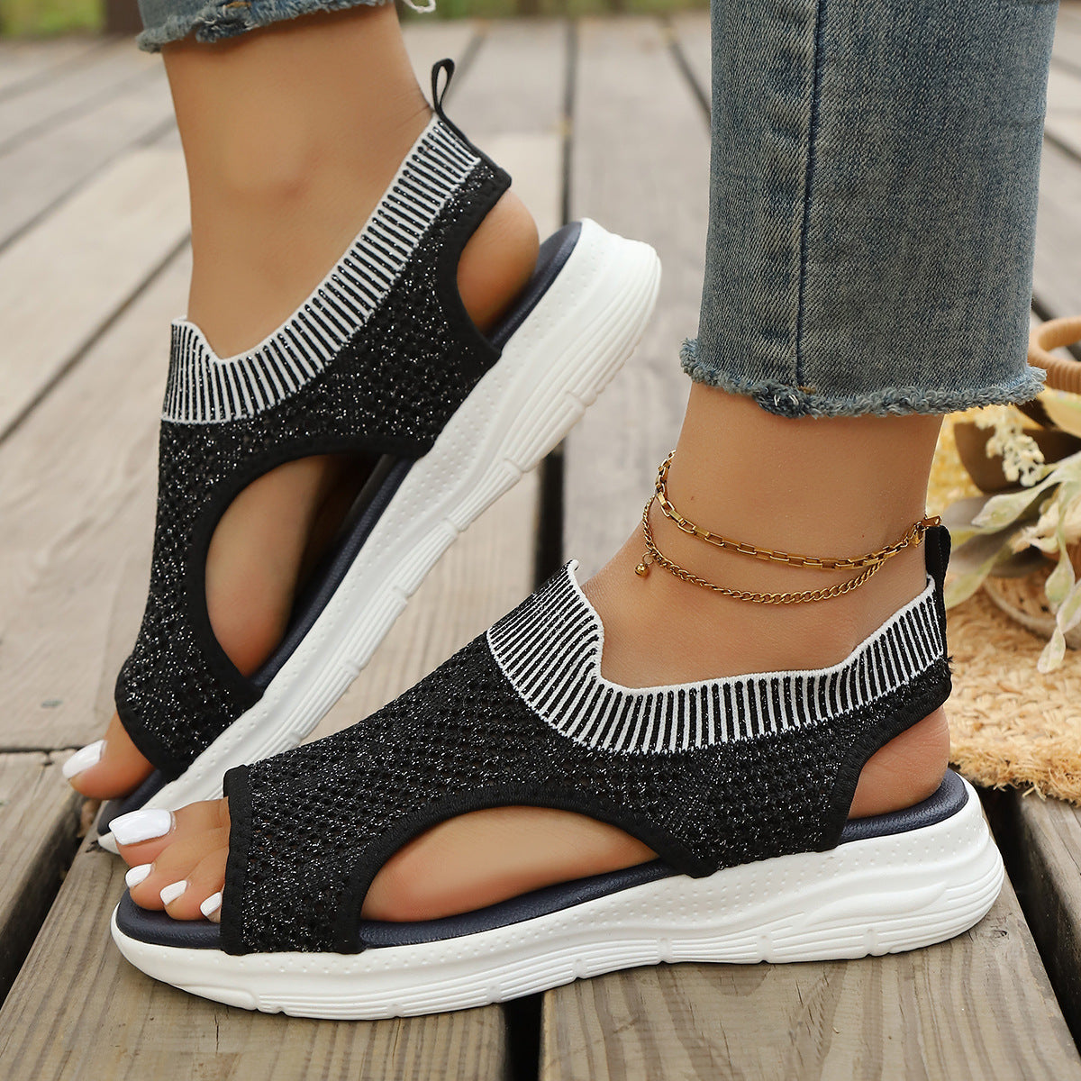 Mallory Knit Comfort Sandals