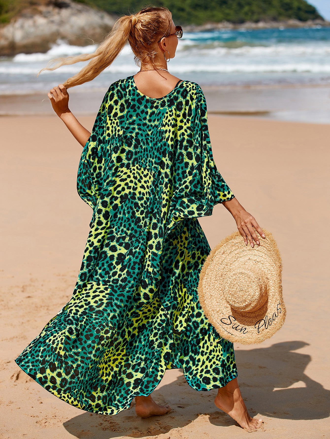 Marina Beach Kaftan Cover-Up