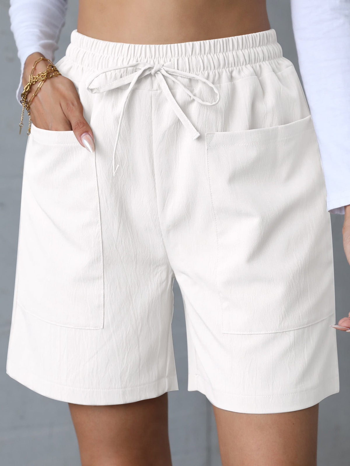 Evelina Pull-On Pocket Shorts