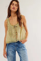 Luna Lace Tie-Front Cami Top