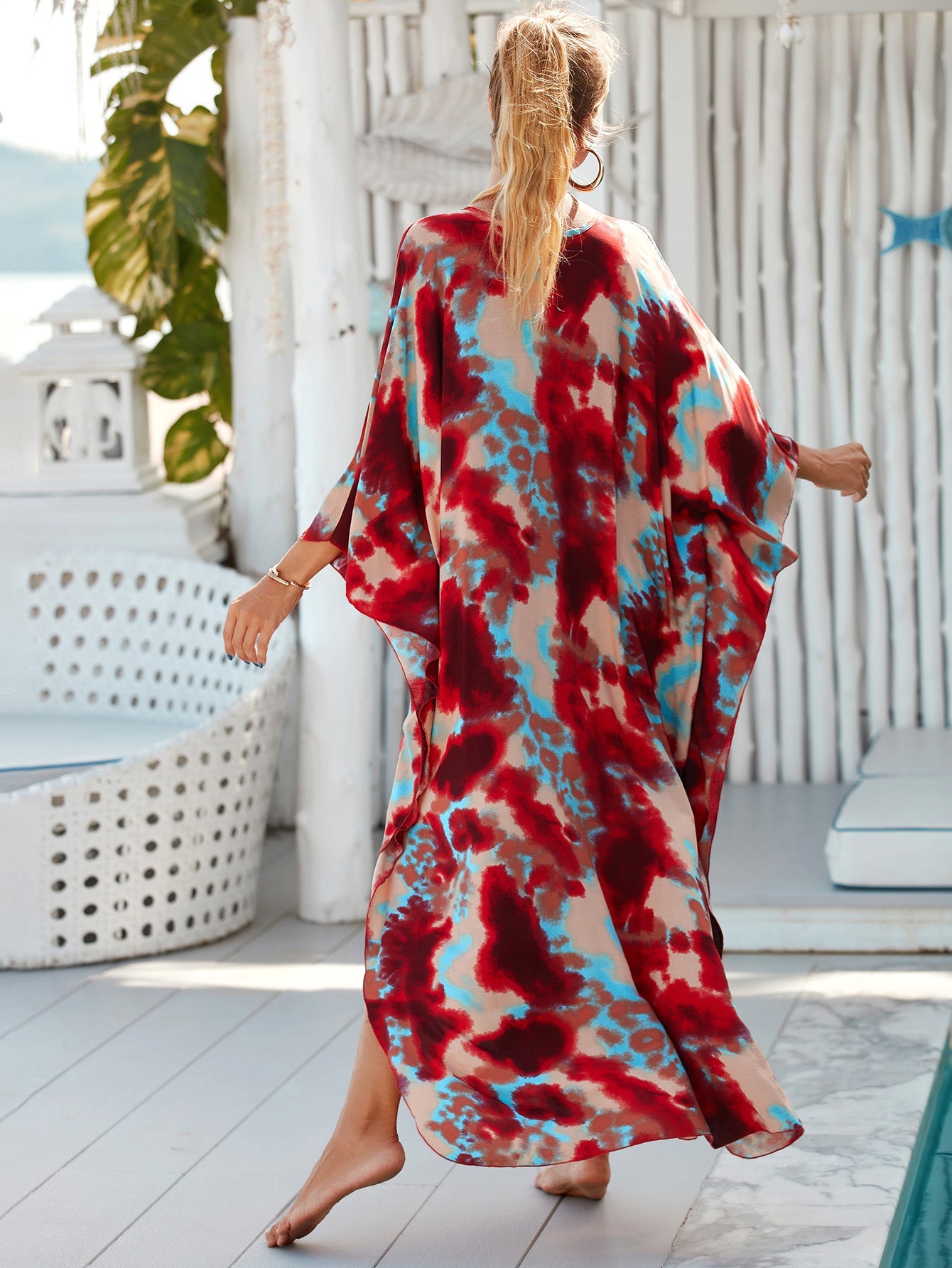 Margo & Main – beach kaftan cover-up, additional view 32, US women's sizes