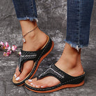 Althea Rhinestone Butterfly Flip Flop Sandals