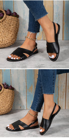 Oriana Slingback Flat Sandals