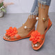 Rochelle Pearl Flower Sandals