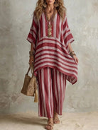 Ramona Striped Two Piece Set