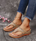 Althea Rhinestone Butterfly Flip Flop Sandals
