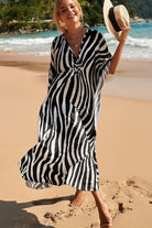 Marina Beach Kaftan Cover-Up
