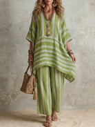 Ramona Striped Two Piece Set