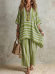 Ramona Striped Two Piece Set