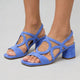 Cromer Ring Cutout Block Heel Sandals