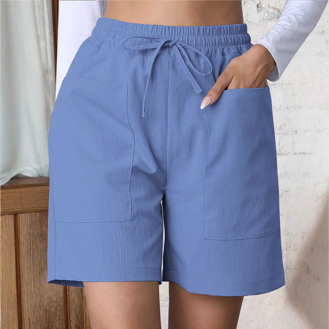 Evelina Pull-On Pocket Shorts