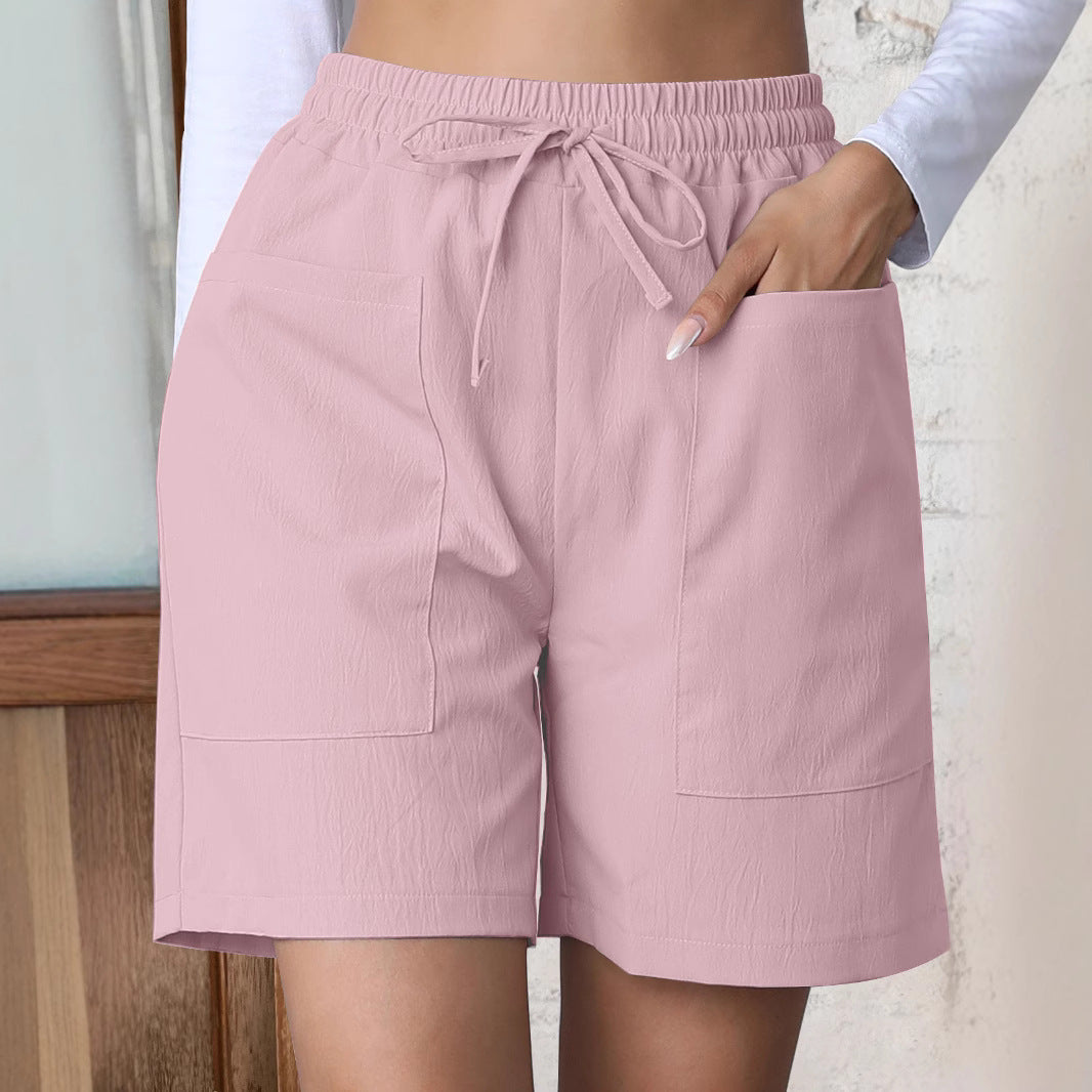 Evelina Pull-On Pocket Shorts