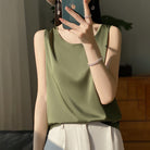 Jill Silky Satin Tank