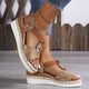 Brielle Platform Wedge Sandals