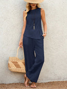 Leonora Two-Piece Pant Set