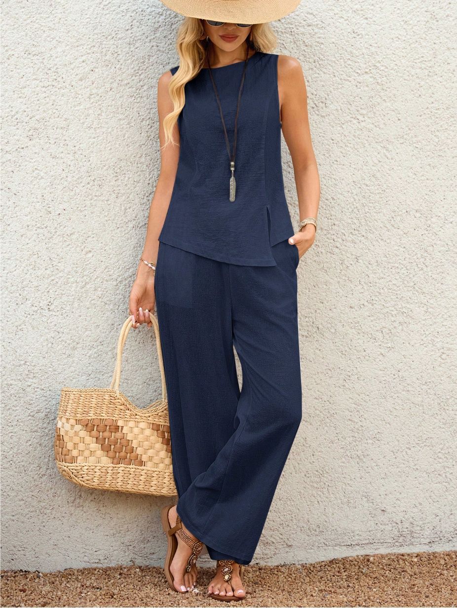 Leonora Two-Piece Pant Set