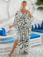 Marina Beach Kaftan Cover-Up