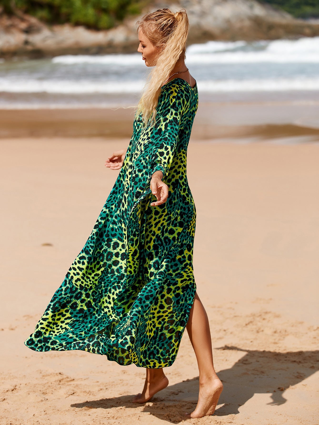 Marina Beach Kaftan Cover-Up