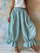 Valerie Ruffle Hem Balloon Pants
