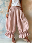 Valerie Ruffle Hem Balloon Pants