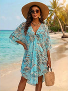 Sybil Printed Beach Cover-Up Dress