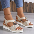 Brielle Platform Wedge Sandals