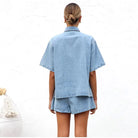 Eunice Denim 2-Piece Set