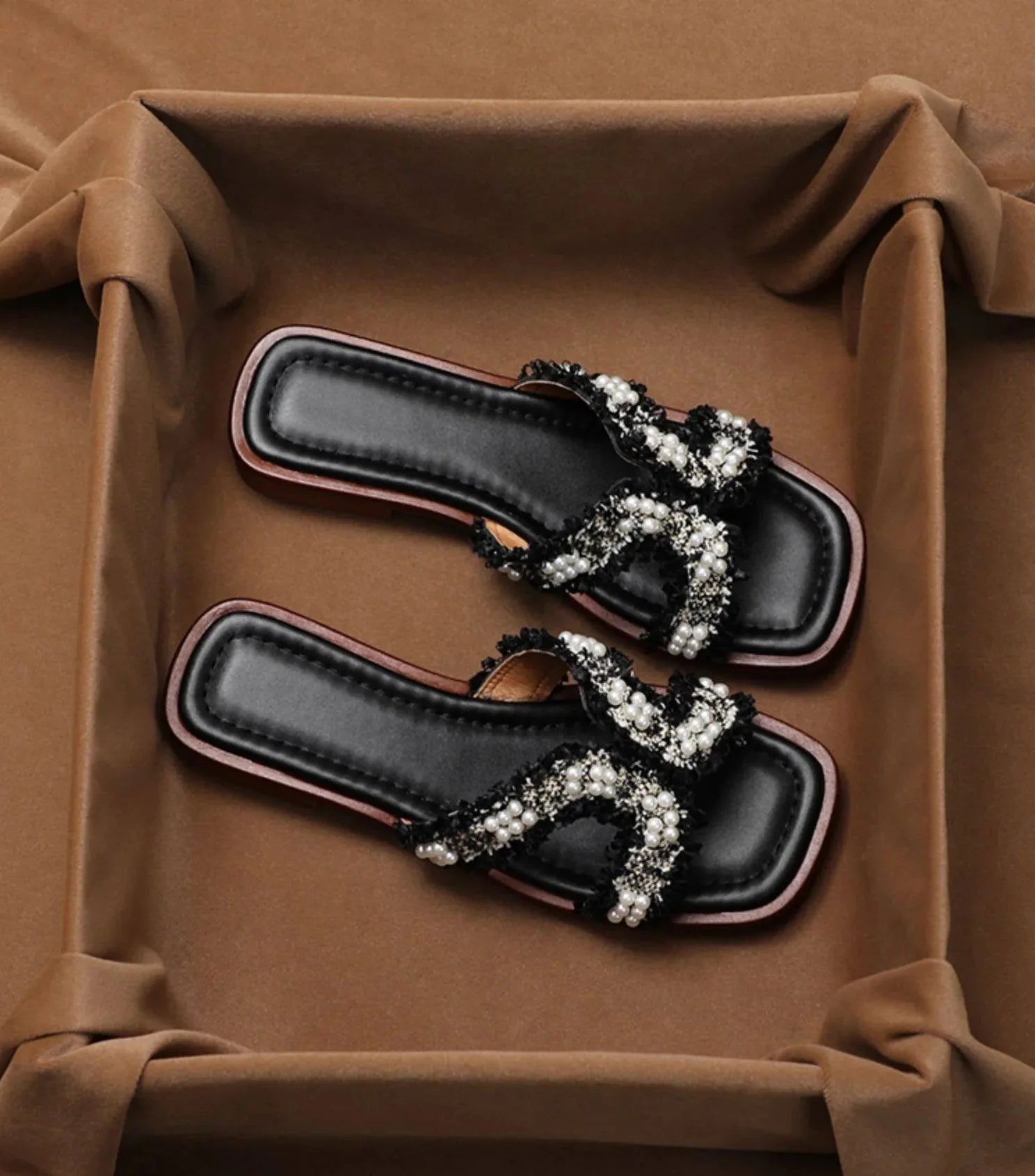 Isla Pearl Slide Sandals
