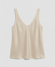 Siena Satin V Neck Camisole Top