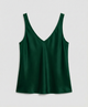 Siena Satin V Neck Camisole Top