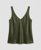 Siena Satin V Neck Camisole Top