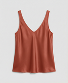 Siena Satin V Neck Camisole Top