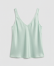 Siena Satin V Neck Camisole Top