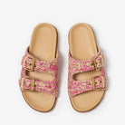 Rosalie Buckle Slides Sandals