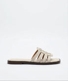 Caroline Italian Woven Slides Sandals